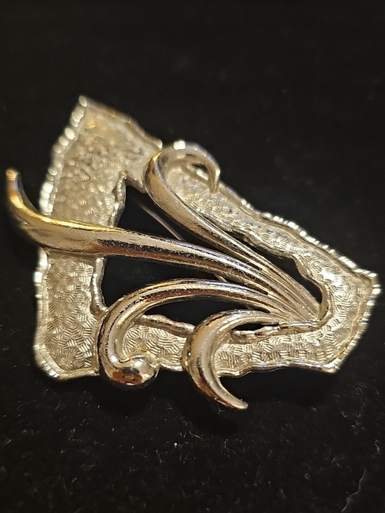 Jewelry - Gold-Tone Swirl Statement Brooch - Women Jewelry